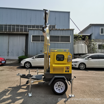 Led Indication Light Towers Portable trailer mobile light towers Supplier